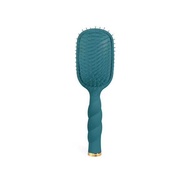 Teleties Detangler Hair Brush for Medium Hair - Teal With It