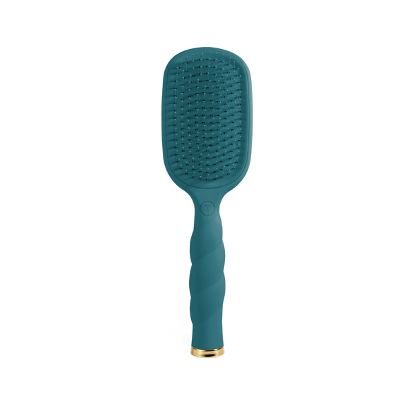 Teleties Detangler Hair Brush for Thick Hair - Teal With It