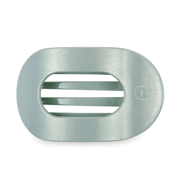Teleties Flat Round Clip - Dew Drop