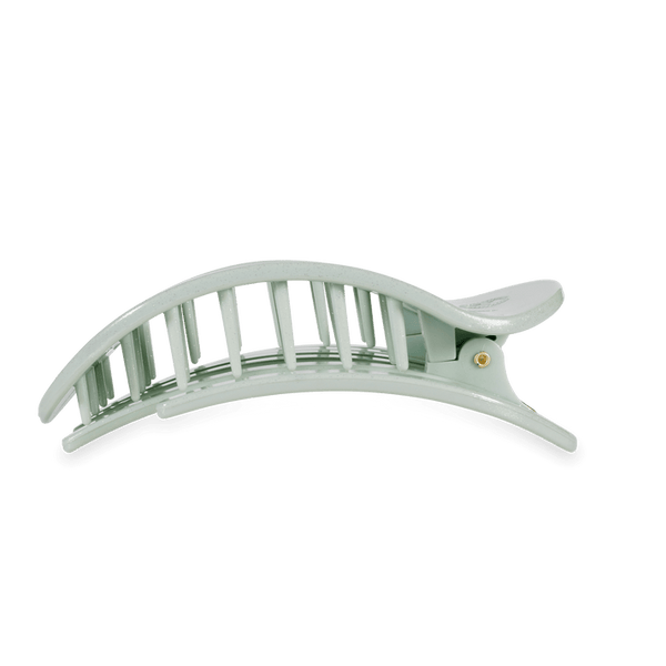 Teleties Flat Round Clip - Dew Drop