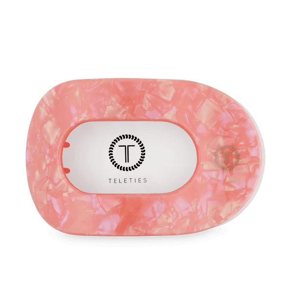 Teleties Flat Round Clip - Dreamsicle