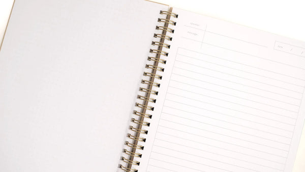 Church Notes Notebook - Dove Grey