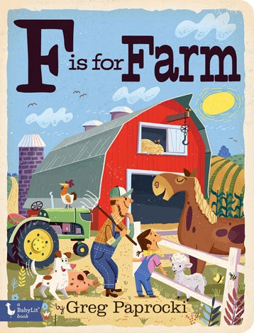 Board Book | F is for Farm : A Farm Alphabet