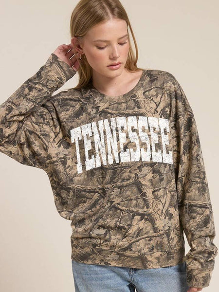 Camo Long Sleeve Shirt - Tennessee