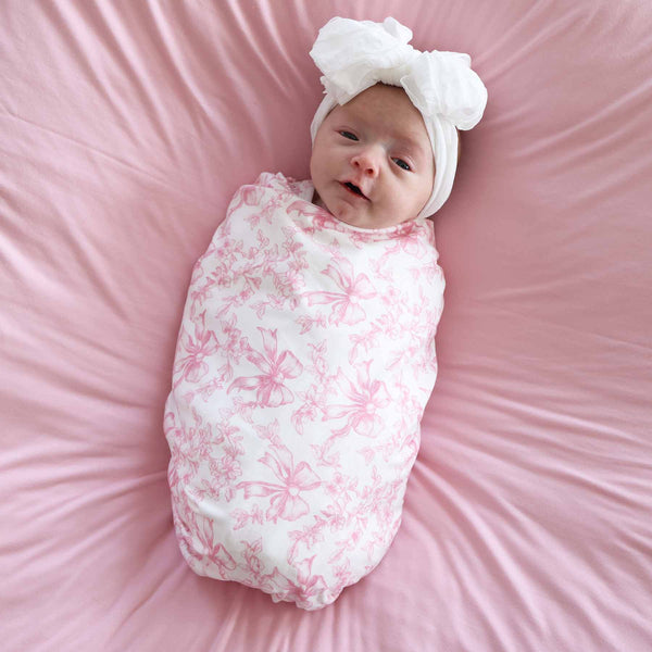 Caden Lane | Fancy Frills Oversized Swaddle Blanket