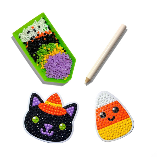 Mini Razzle Dazzle Diy Gem Sticker Kit - Spooky Fun