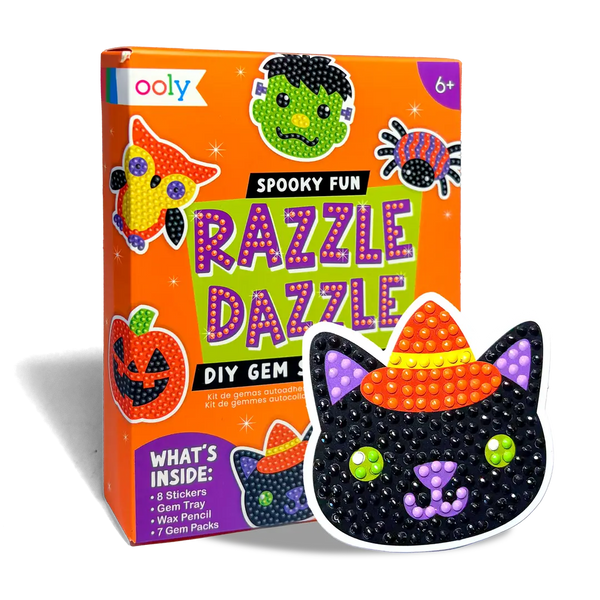 Mini Razzle Dazzle Diy Gem Sticker Kit - Spooky Fun