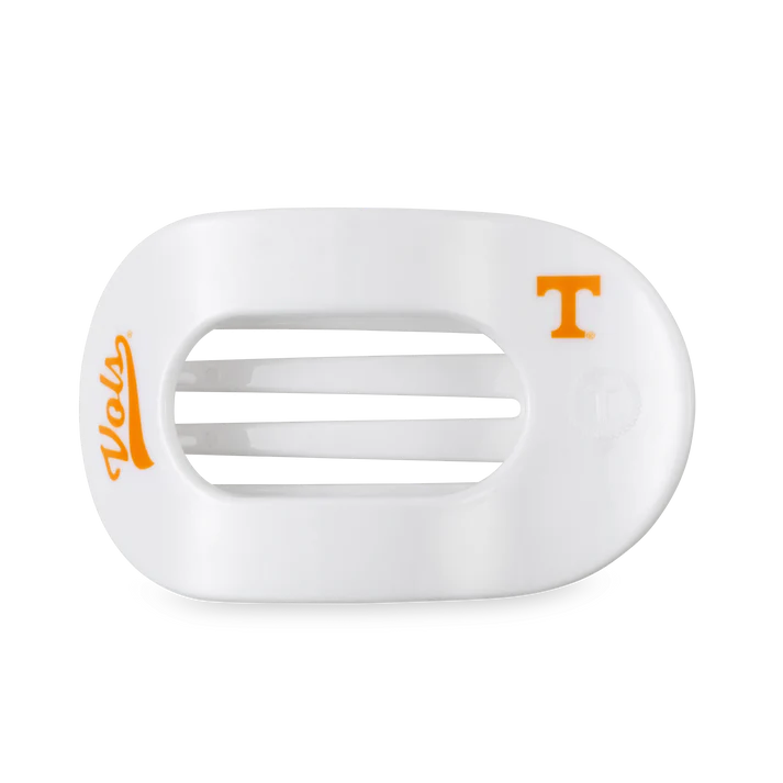 Teleties Flat Round Clip | Tennessee - Go Vols!