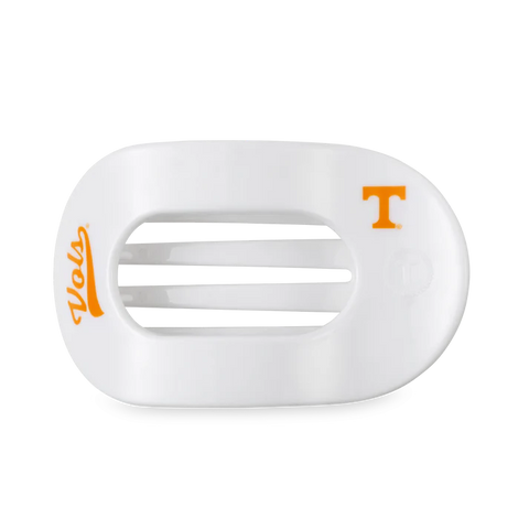 Teleties Flat Round Clip | Tennessee - Go Vols!