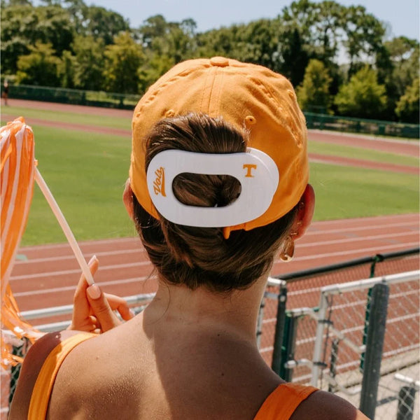 Teleties Flat Round Clip | Tennessee - Go Vols!