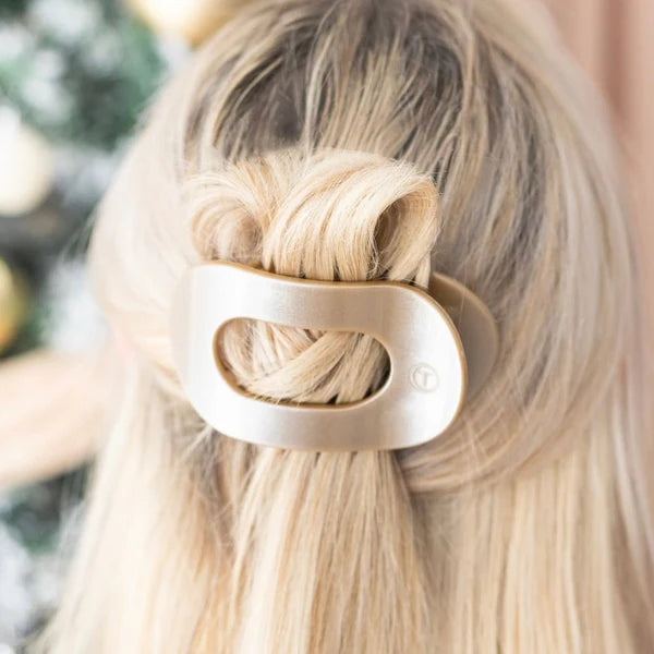 Teleties Holiday Flat Round Clip Ornament