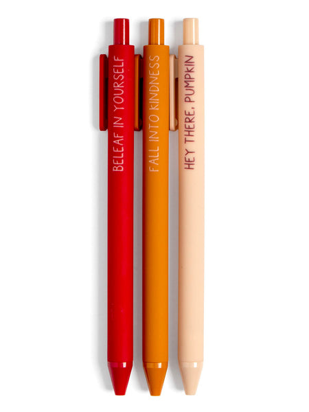 The Cozy Club Fall Pen Set