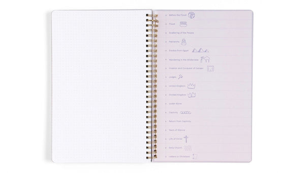 Church Notes Notebook with Maps - Happy Daisy by Callie Danielle