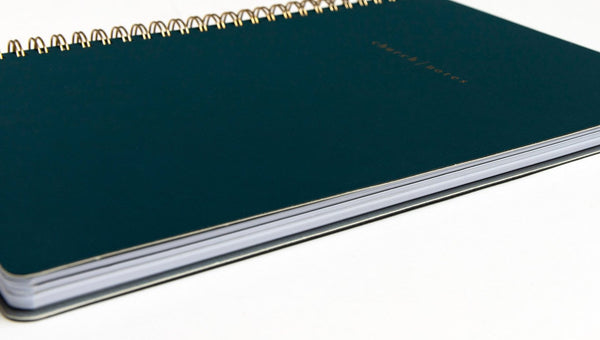 Church Notes Notebook - Navy Blue