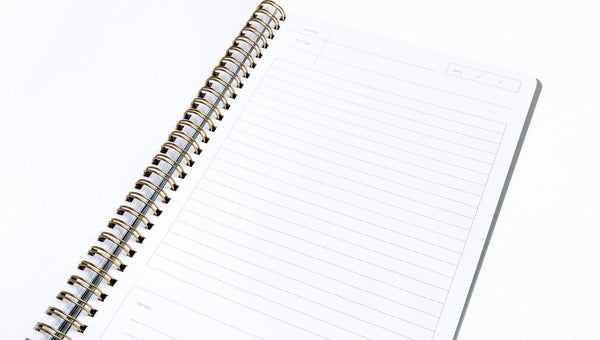 Church Notes Notebook - Navy Blue