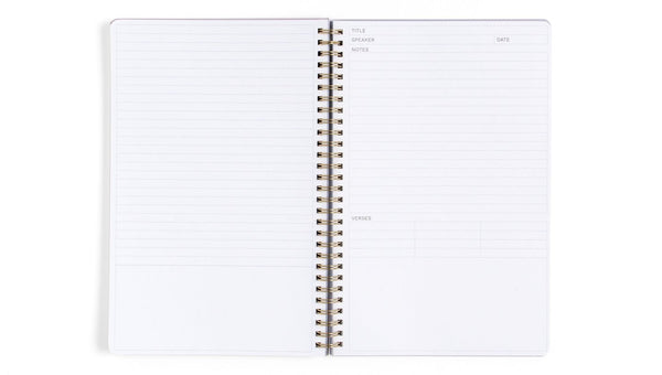 Church Notes Notebook with Maps - Happy Daisy by Callie Danielle