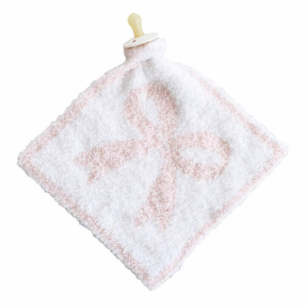 Caden Lane | CuddleLane™ Luxe Lovey - Light Pink Bows
