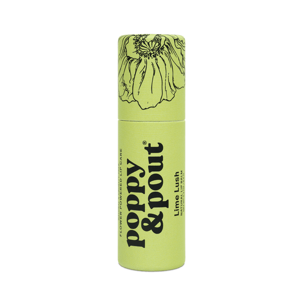 Poppy & Pout Lip Balm - Lime Lush