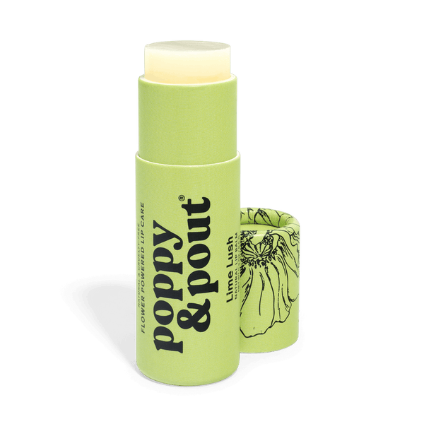 Poppy & Pout Lip Balm - Lime Lush