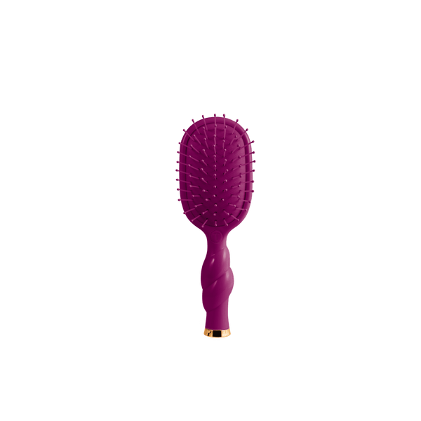 Teleties Mini Detangler Hair Brush for Medium Hair - Mulberry