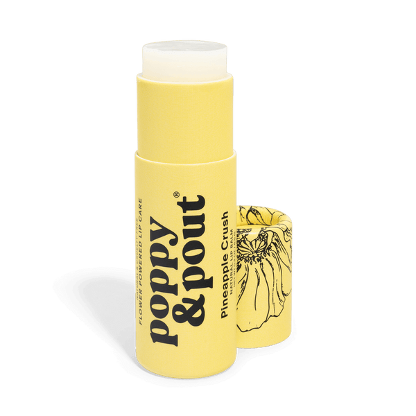 Poppy & Pout Lip Balm - Pineapple Crush