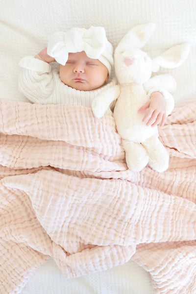 Caden Lane | Organic Cotton Gauze Swaddle Blanket - Primrose