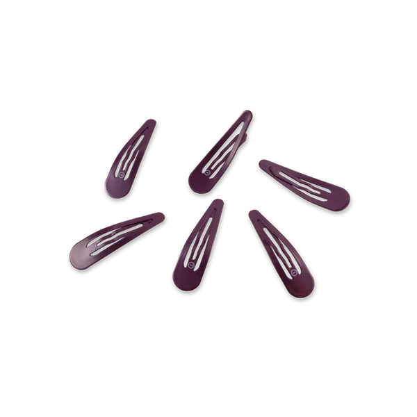 Teleties 6ct Snap Clip - Purple Haze