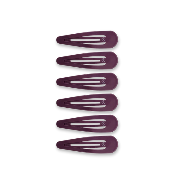 Teleties 6ct Snap Clip - Purple Haze