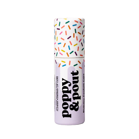 Lip Balm | Birthday Confetti Cake - Purple