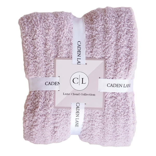 Caden Lane | CuddleLane™ Luxe Blanket - Dusty Purple