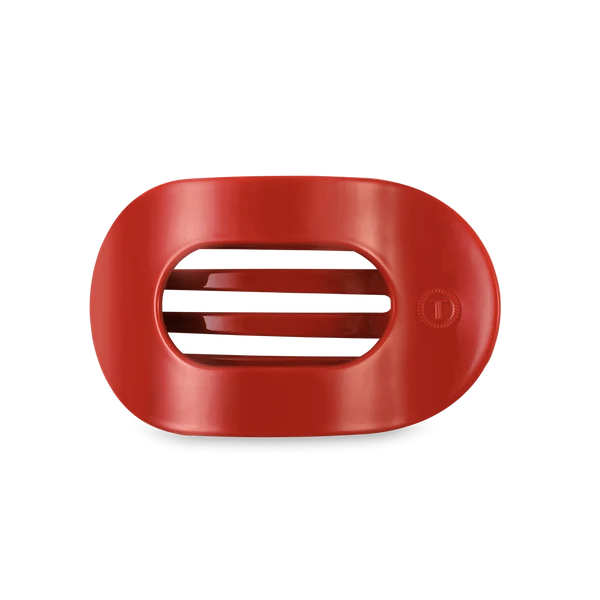 Teleties Flat Round Hair Clip - Red Carpet Ready