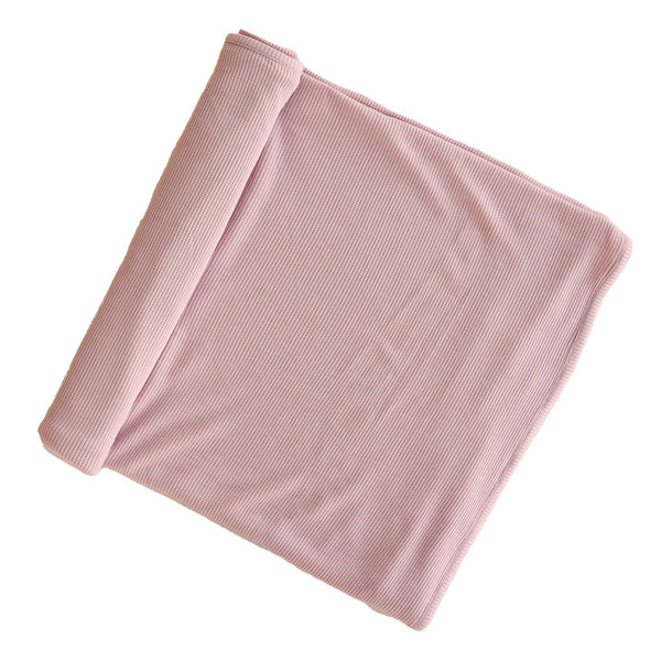 Caden Lane | Vintage Rose Bamboo Waffle Oversized Swaddle Blanket