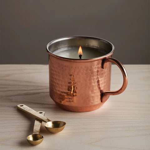 Thymes - Simmered Cider Copper Cup Candle