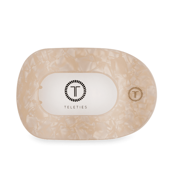 Teleties Flat Round Clip - Soft Surf