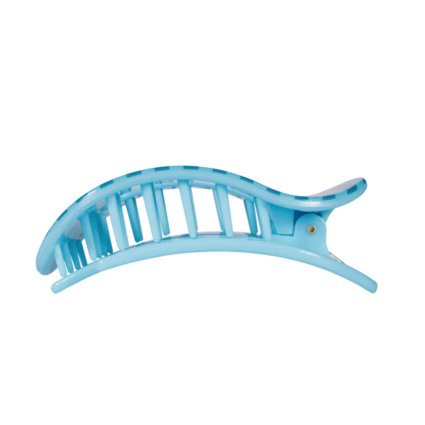 Teleties Flat Round Hair Clip - Splash Zone