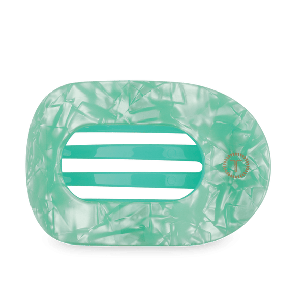 Teleties Flat Round Clip - Spring Splash