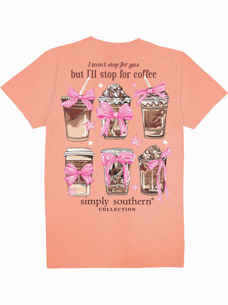 Simply Southern Short Sleeve Tee - Coffee