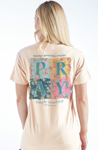 Simply Southern Short Sleeve Tee - PRAY