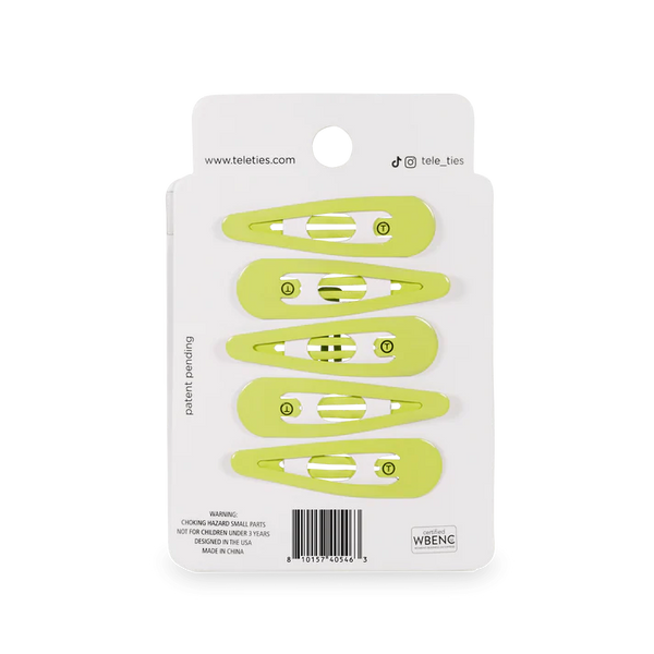 Teleties 6ct Snap Clip | Summer Brights