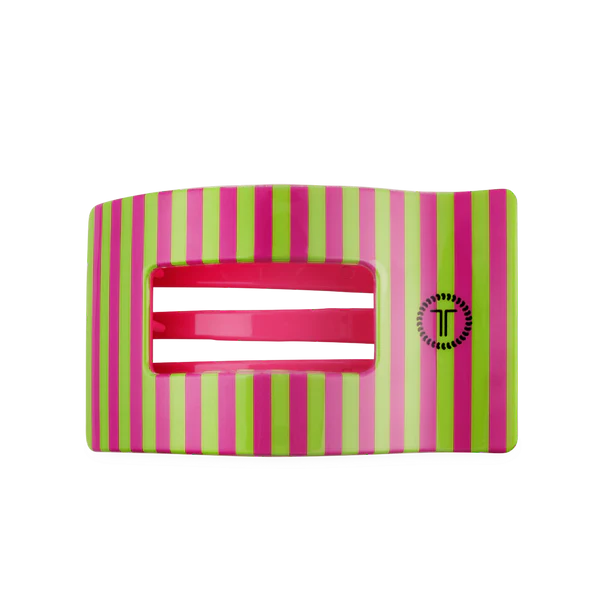 Teleties Flat Rectangle Hair Clip - Summer Crush