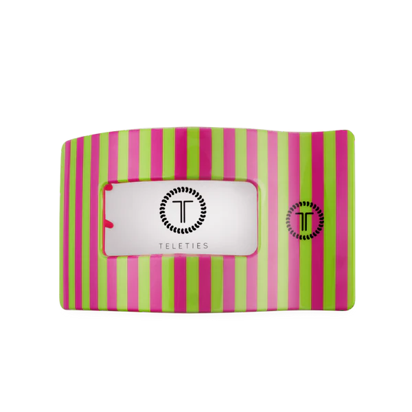 Teleties Flat Rectangle Hair Clip - Summer Crush