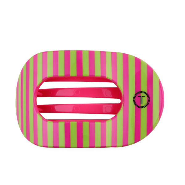 Teleties Flat Round Hair Clip - Summer Crush