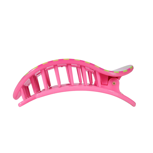 Teleties Flat Round Hair Clip - Summer Crush