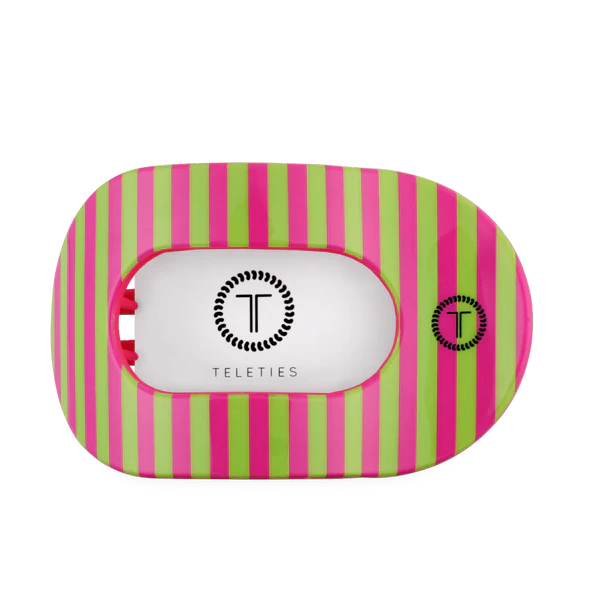 Teleties Flat Round Hair Clip - Summer Crush