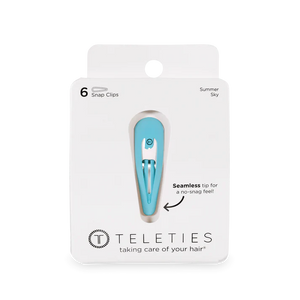 Teleties 6ct Snap Clip | Summer Sky