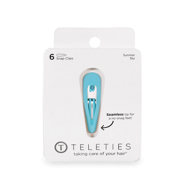 Teleties 6ct Snap Clip | Summer Sky