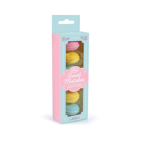 Sweet Mistakes - Macaron Erasers