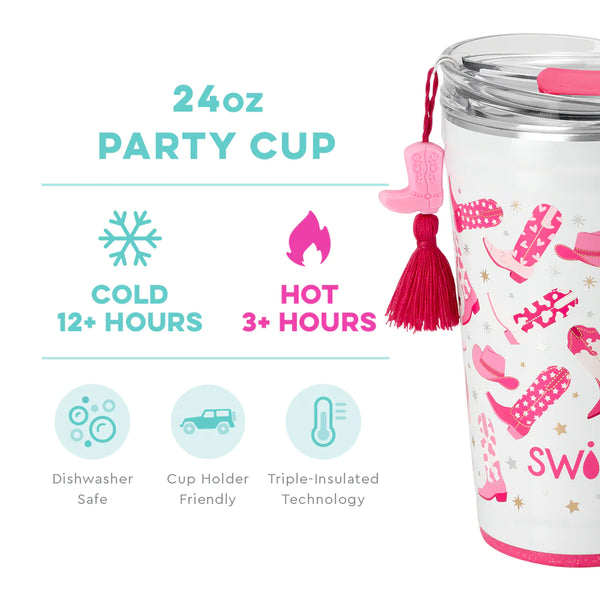 Swig 24 oz Party Cup | Let's Go Girls