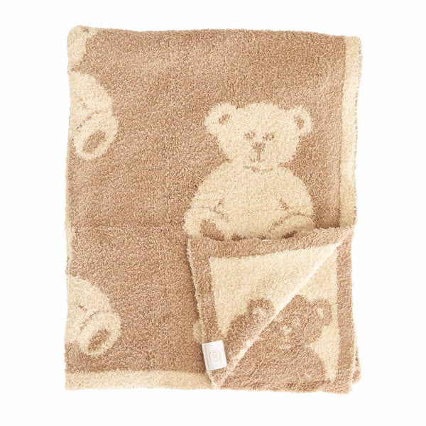 Caden Lane | CuddleLane™ Luxe Blankets - Teddy Bears