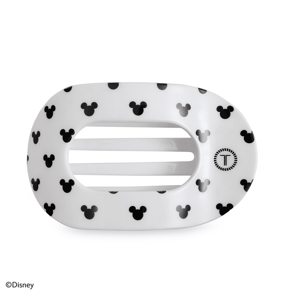 Teleties x Disney: The Iconic Mickey Mouse Flat Round Hair Clip